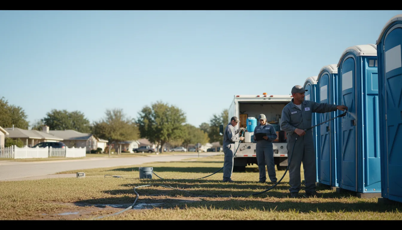 Long-Term Portable Toilet Rental in Pandora, OH near me